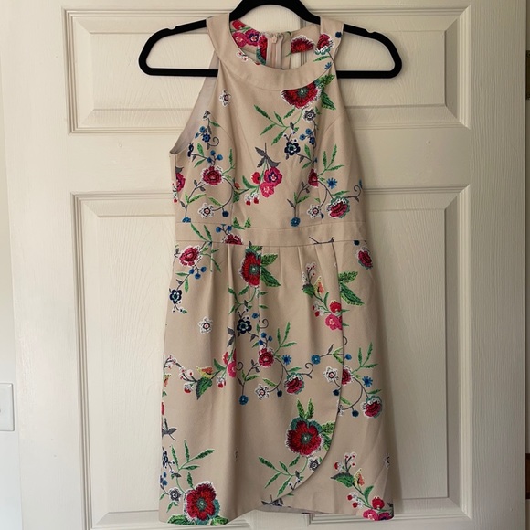 Floral Halter Dress - Picture 1 of 6